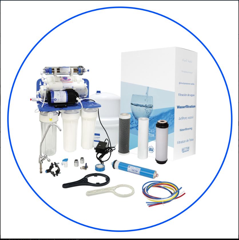 7 stage sweet water filter